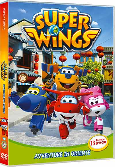 Super Wings "In missione in Oriente" immagine copertina dvd