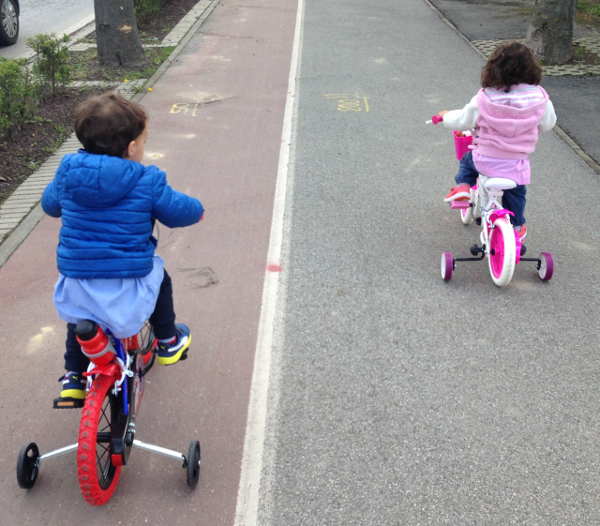 Foto dei gemelli di Erica