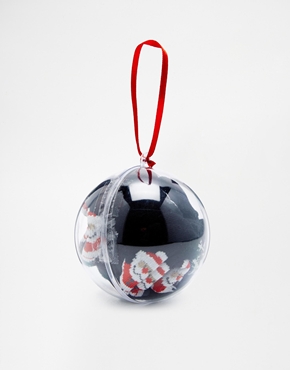 calza natalizia rachiusa in pallina trasparente asos.it 7,14 euro