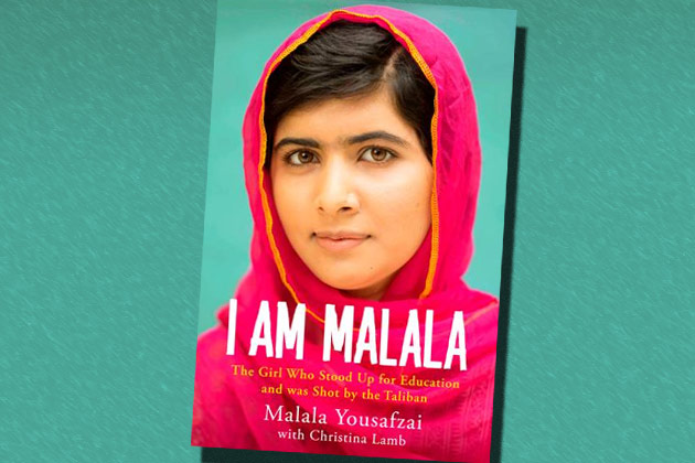 Io sono Malala, copertina del libro