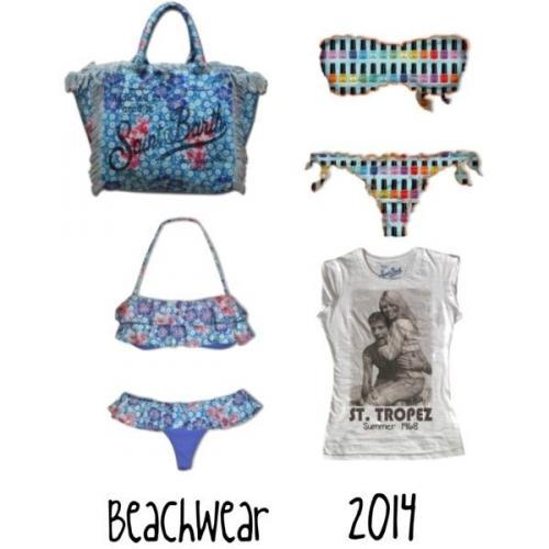 set costumi floreale beachwear 2014